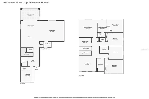Floorplan - 3941 Southern Vista Loop, Saint Cloud, FL 34772 photo 1 of 1