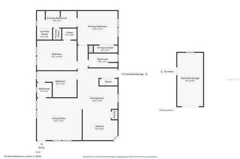 Floorplan - 212 Palm Meadows Dr, Eustis, FL 32726 photo 2 of 2