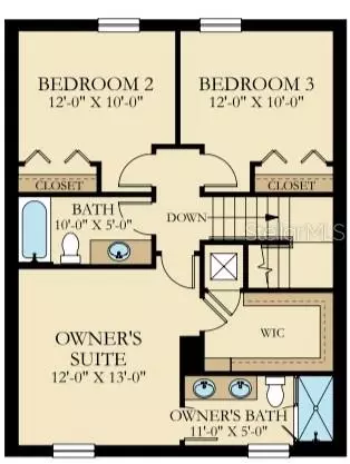 Floorplan - 3033 Ella Way, Saint Cloud, FL 34771 photo 2 of 2