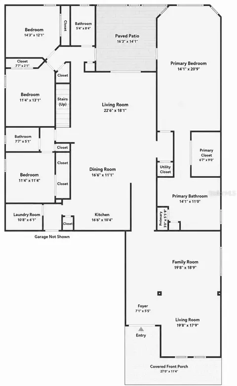 Floorplan - 6208 Talaria Dr, Windermere, FL 34786 photo 1 of 2