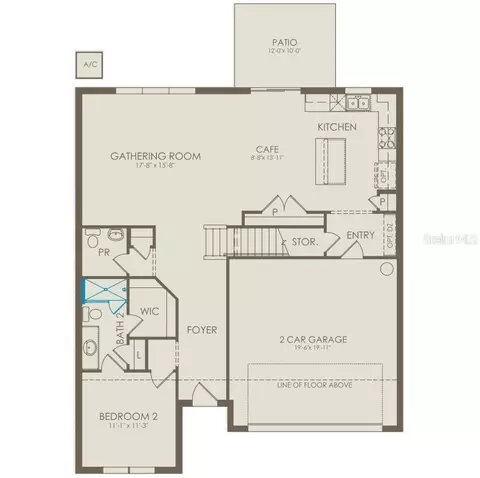 Floorplan - 5572 Sunlit Haven Dr, Clermont, FL 34714 photo 1 of 2