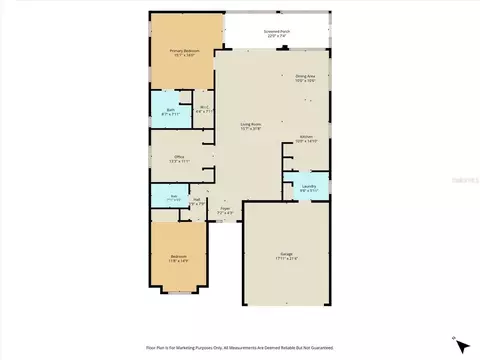 Floorplan - 1257 W Skyview Crossing Dr, Hernando, FL 34442 photo 1 of 1