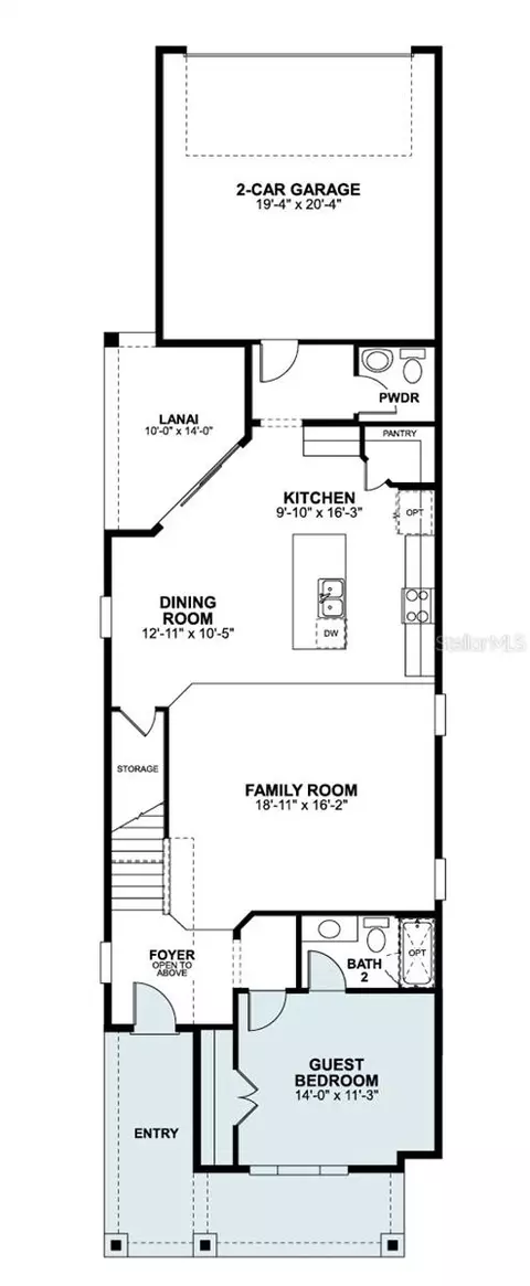 Floorplan - 6680 Rucksack Rd, Saint Cloud, FL 34771 photo 2 of 2