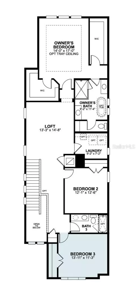 Floorplan - 3090 Bonfire Path, Saint Cloud, FL 34771 photo 1 of 2