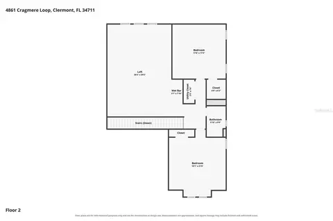 Floorplan - 4861 Cragmere Loop, Clermont, FL 34711 photo 3 of 3