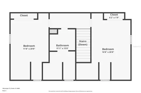 Floorplan - 160 Juniper Trl, Ocala, FL 34480 photo 1 of 3