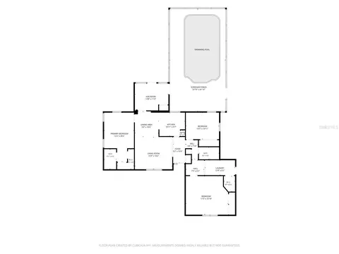 Floorplan - 1591 Larkin Rd, Spring Hill, FL 34608 photo 1 of 1