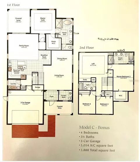 Floorplan - 16021 Champlain St, Clermont, FL 34714 photo 1 of 1
