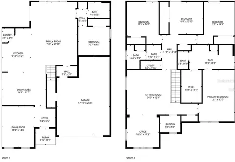Floorplan - 535 Darshire Ave, Eustis, FL 32736 photo 2 of 2