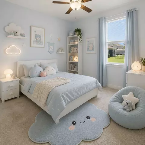 Bedroom - 3393 Wauseon Dr, Saint Cloud, FL 34772 photo 11 of 12