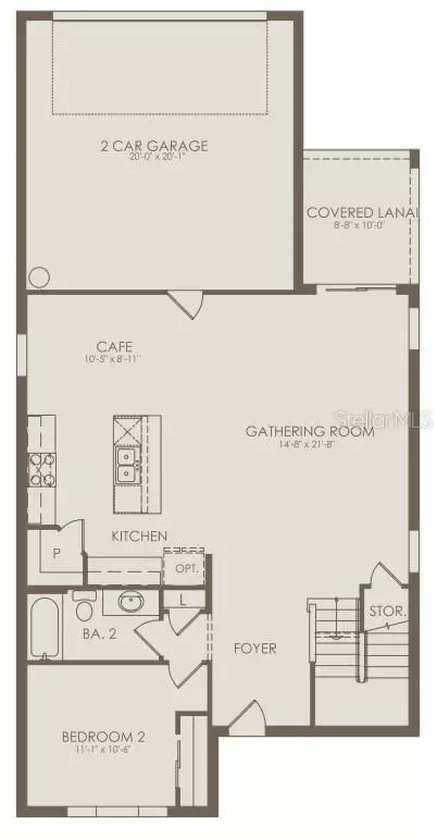 Floorplan - 5052 Shrub Leaf Aly, Saint Cloud, FL 34771 photo 1 of 2