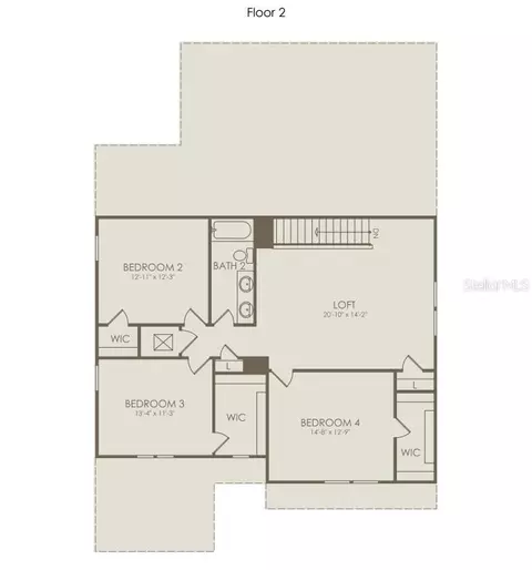 Floorplan - 5513 Settlingstone Ln, Saint Cloud, FL 34771 photo 2 of 2
