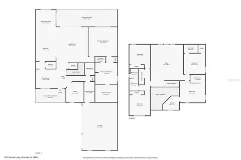 Floorplan - 1072 Pando Loop, Orlando, FL 32824 photo 1 of 1