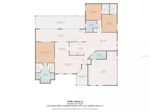 Floorplan - 2504 Glenwood Dr, Edgewater, FL 32141 photo 1 of 1