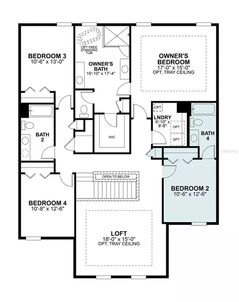 Floorplan - 6759 Yellow Warbler Bnd, Saint Cloud, FL 34773 photo 2 of 2