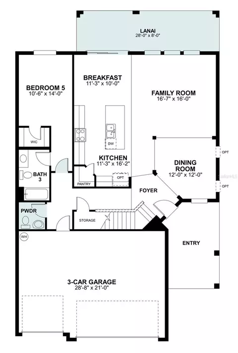 Floorplan - 6759 Yellow Warbler Bnd, Saint Cloud, FL 34773 photo 1 of 2