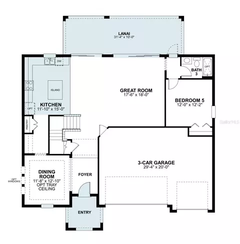 Floorplan - 5409 Park Guell St, Saint Cloud, FL 34771 photo 1 of 2