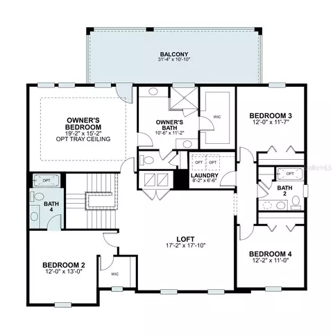 Floorplan - 5409 Park Guell St, Saint Cloud, FL 34771 photo 2 of 2