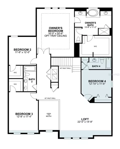 Floorplan - 5400 Lassen St, Saint Cloud, FL 34771 photo 2 of 2