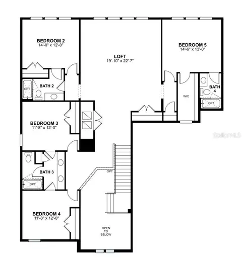 Floorplan - 5388 Lassen St, Saint Cloud, FL 34771 photo 2 of 2