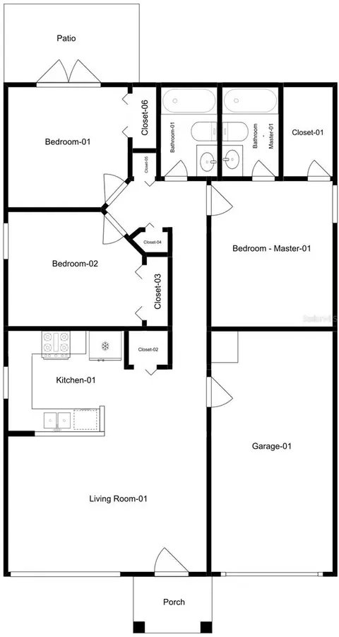 Floorplan - 1616 27th Ave E, Bradenton, FL 34208 photo 1 of 1