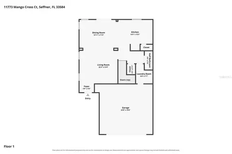 Floorplan - Undisclosed, Seffner, FL 33584 photo 1 of 2
