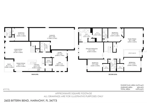 Floorplan - 2603 Bittern Bnd, Saint Cloud, FL 34773 photo 1 of 1