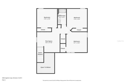 Floorplan - 4700 Cragmere Loop, Clermont, FL 34711 photo 1 of 1