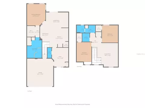 Floorplan - 2137 Velvet Leaf Dr, Ocoee, FL 34761 photo 3 of 3
