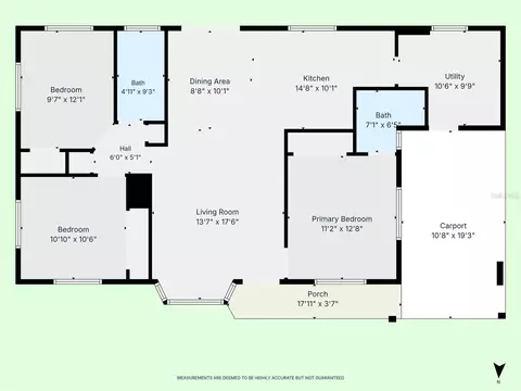 Floorplan - 1021 Revilla Ln, Rockledge, FL 32955 photo 1 of 2