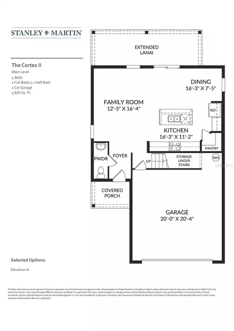 Floorplan - 1678 Meadowgrove Ave NE, Saint Cloud, FL 34771 photo 1 of 2