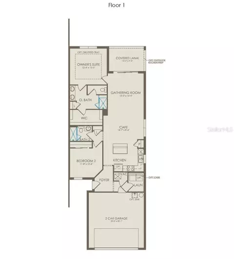Floorplan - 2891 Midsweet Ave, Saint Cloud, FL 34772 photo 1 of 1