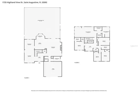 Floorplan - 1725 Highland View Dr, Saint Augustine, FL 32092 photo 1 of 3