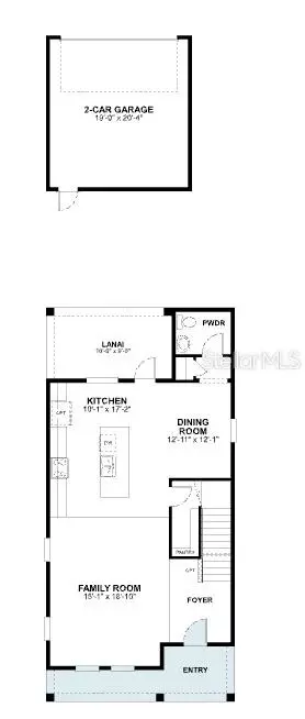 Floorplan - 3086 Bonfire Path, Saint Cloud, FL 34771 photo 1 of 2