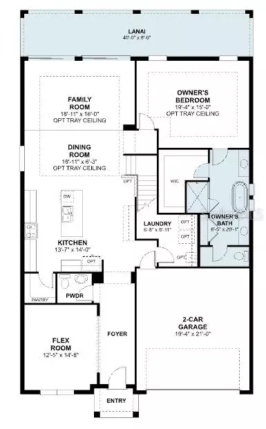 Floorplan - 6861 Yellow Warbler Bnd, Saint Cloud, FL 34773 photo 1 of 2