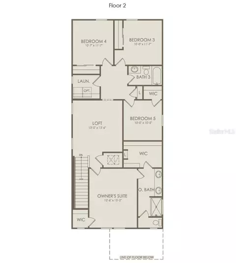 Floorplan - 5046 Shrub Leaf Aly, Saint Cloud, FL 34771 photo 2 of 2