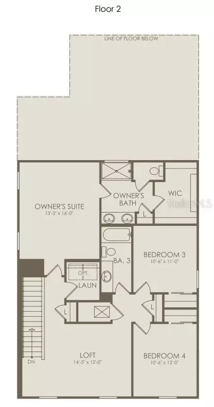 Floorplan - 5088 Shrub Leaf Aly, Saint Cloud, FL 34771 photo 2 of 2