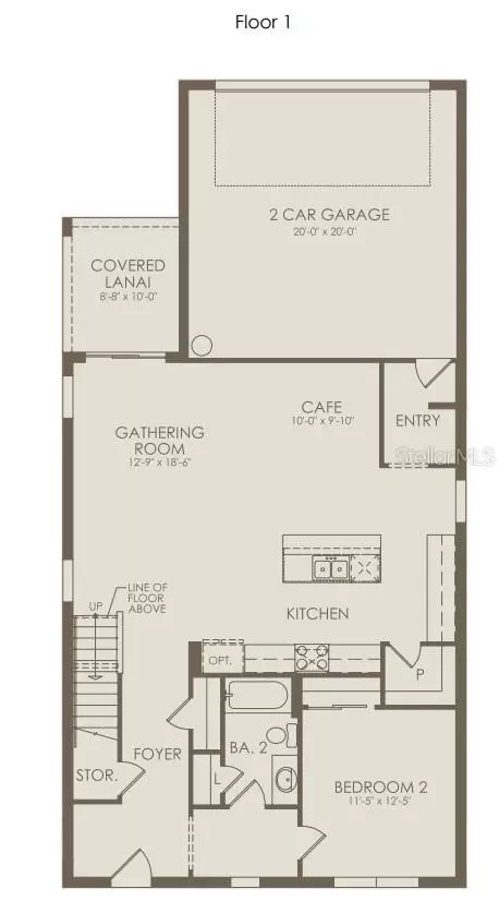 Floorplan - 5088 Shrub Leaf Aly, Saint Cloud, FL 34771 photo 1 of 2