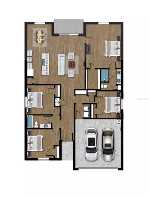 Floorplan - 2563 Tumbleson Pl, Saint Cloud, FL 34771 photo 1 of 1