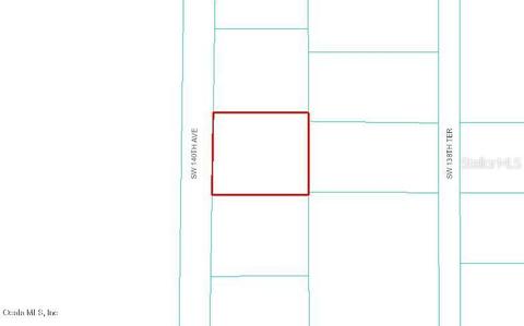 Paved SW 140th Avenue, Dunnellon, FL 34432