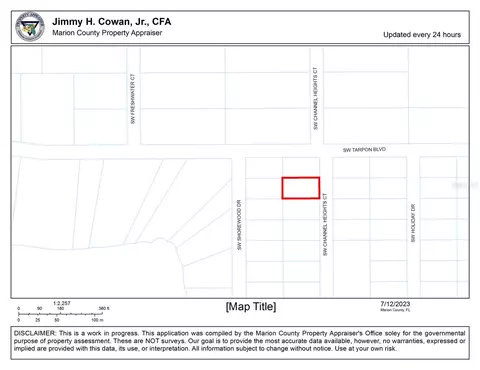 Tbd Channel Heights Court, Dunnellon, FL 34431