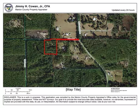 13250 NE 220 St, Fort Mc Coy, FL 32134
