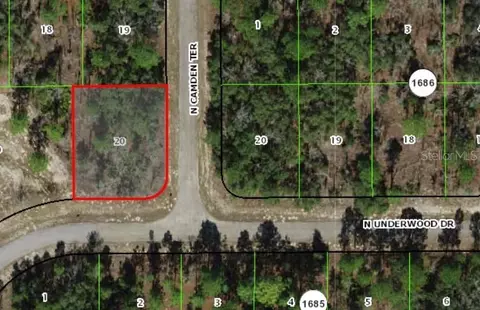6614 N Underwood Dr, Citrus Springs, FL 34434