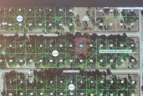 1746 E Carson Rd, Citrus Springs, FL 34434