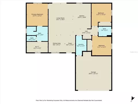 Floorplan - 9 Walnut Run, Ocala, FL 34480 photo 1 of 1