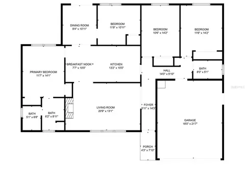 Floorplan - 34 Pine Crse, Ocala, FL 34472 photo 1 of 1