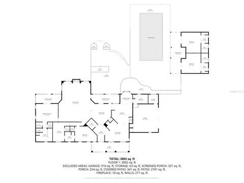 Floorplan - 8778 NW 130th St, Reddick, FL 32686 photo 1 of 1