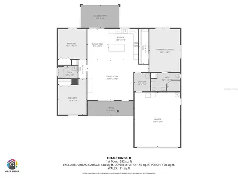 Floorplan - 2839 NE 43rd Rd, Ocala, FL 34470 photo 1 of 1