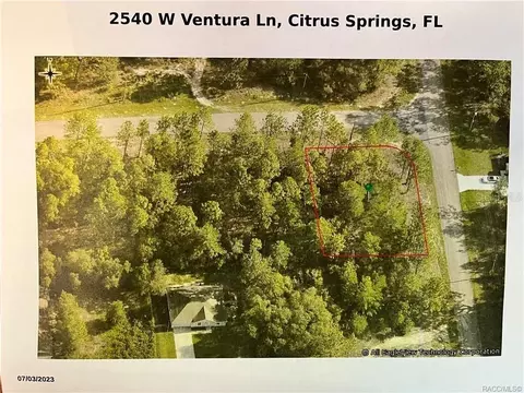 2540 W 2554 W Ventura Ln, Citrus Springs, FL 34434