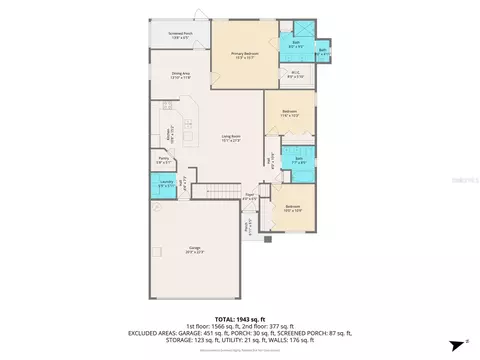 Floorplan - 30 Deer Trail Cir, Bronson, FL 32621 photo 1 of 2